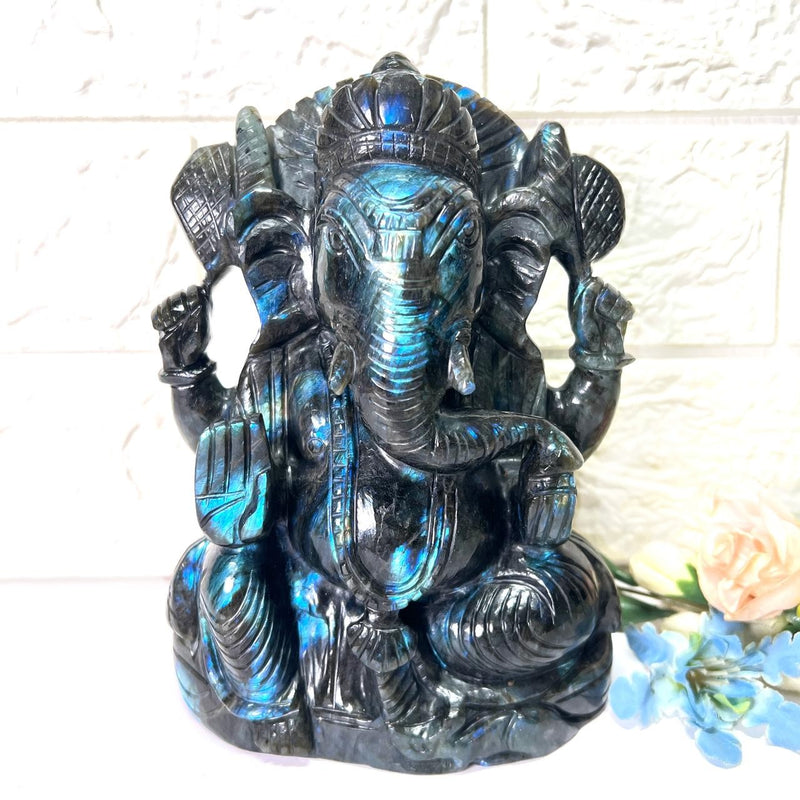 Large Crystal Ganeshas