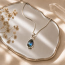 Labradorite Small Pendant in silver