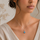 Labradorite Small Pendant in silver