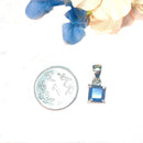 Labradorite Small Pendant in silver