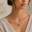 Labradorite Small Pendant in silver