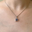 Labradorite Small Pendant in silver