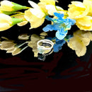 Labradorite Adjustable Ring in Silver