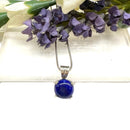 Lapis Lazuli Small Pendant in Silver