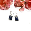 Lapis Lazuli Earrings in Silver