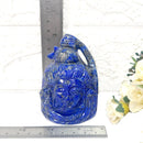 Shiva Head in Lapis Lazuli
