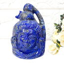 Shiva Head in Lapis Lazuli