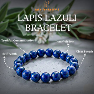 Lapis Lazuli Bracelet (Wise Communication)