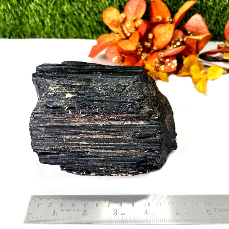 Large Black Tourmaline Rough (Grounding & Protection)