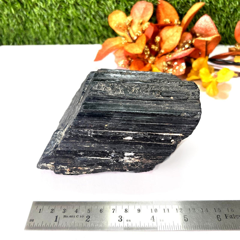 Large Black Tourmaline Rough (Grounding & Protection)