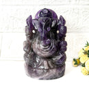 Large Ganeshas in Amethyst