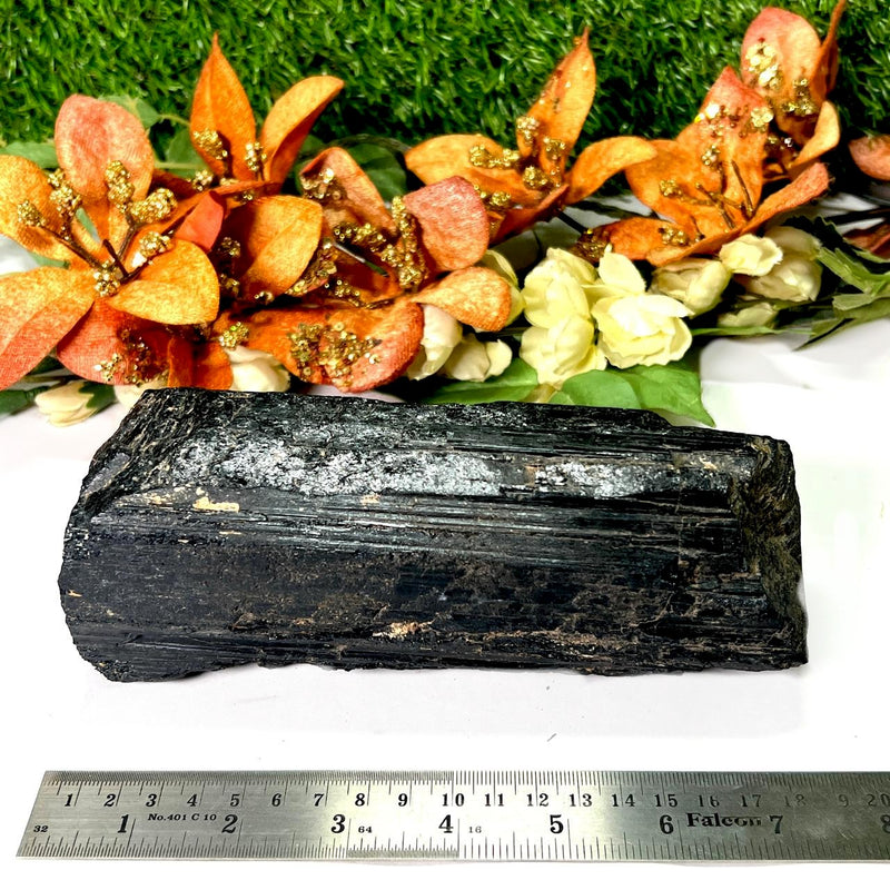 Large Black Tourmaline Rough (Grounding & Protection)