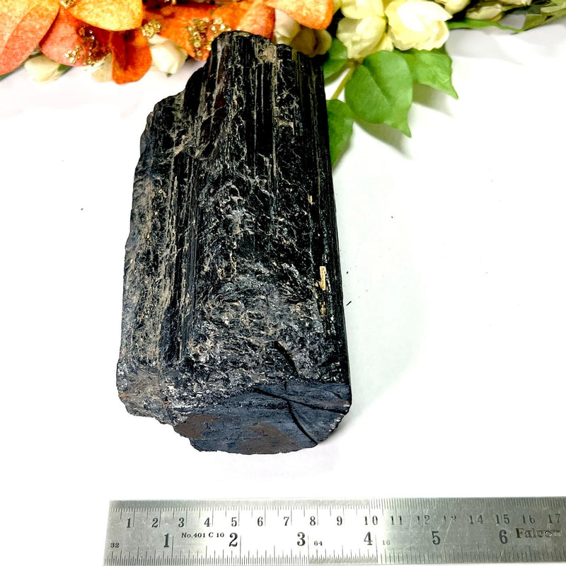 Large Black Tourmaline Rough (Grounding & Protection)