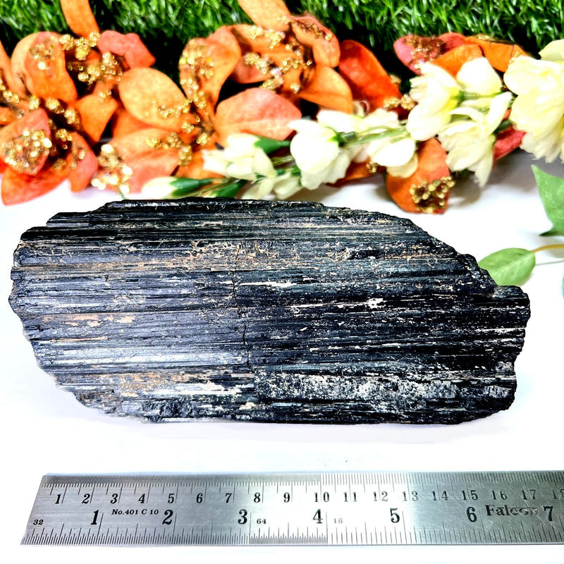 Large Black Tourmaline Rough (Grounding & Protection)