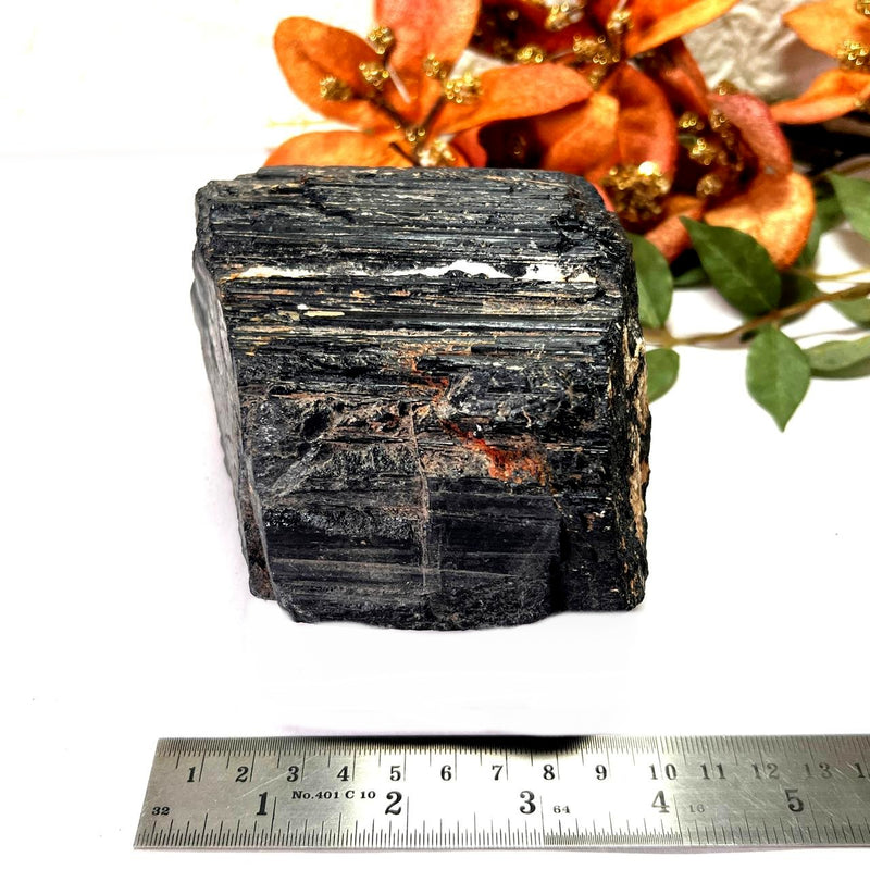 Large Black Tourmaline Rough (Grounding & Protection)