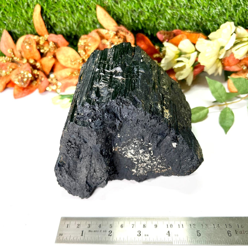 Large Black Tourmaline Rough (Grounding & Protection)