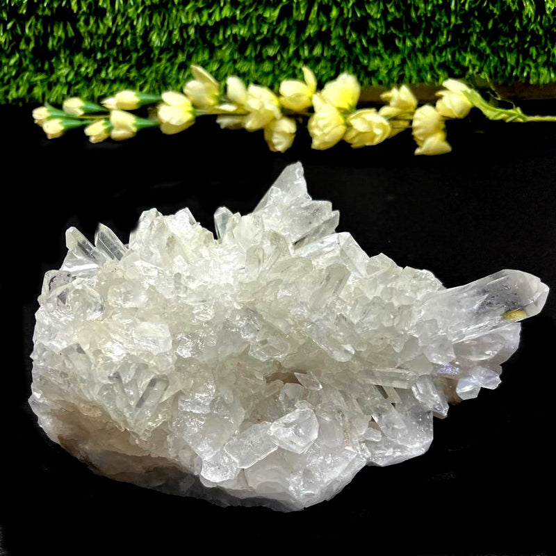 Large Clear Quartz AAA Clusters from Brazil
