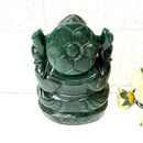 Large Ganeshas in Green Aventurine (Abundance)