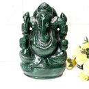 Large Ganeshas in Green Aventurine (Abundance)