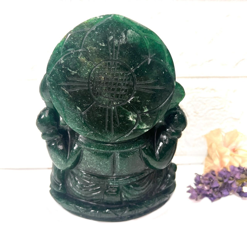 Large Ganeshas in Green Aventurine (Abundance)