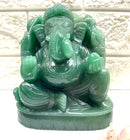 Large Ganeshas in Green Aventurine (Abundance)