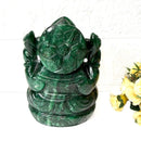 Large Ganeshas in Green Aventurine (Abundance)