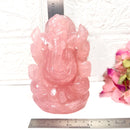 Large Ganeshas in Rose Quartz