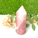 Large Rose Quartz Towers (Love and Harmony)