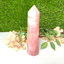 Large Rose Quartz Towers (Love and Harmony)