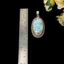 Larimar Silver Pendant Premium Collection (Atlantis Stone)
