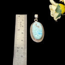 Larimar Silver Pendant Premium Collection (Atlantis Stone)
