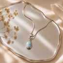 Larimar Small Silver Pendants (Atlantis Stone)