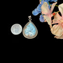 Larimar Silver Pendant Premium Collection (Atlantis Stone)