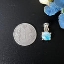 Larimar Small Silver Pendants (Atlantis Stone)