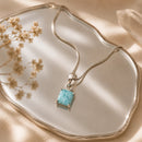Larimar Small Silver Pendants (Atlantis Stone)