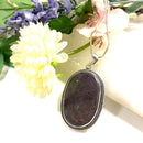 Lavender Jade Premium Pendants in Silver