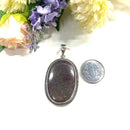 Lavender Jade Premium Pendants in Silver