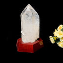 Large Lemurian Clear Quartz on Stand (Master Healers)