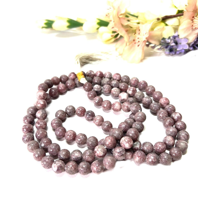 Lepidolite Mala/Necklace