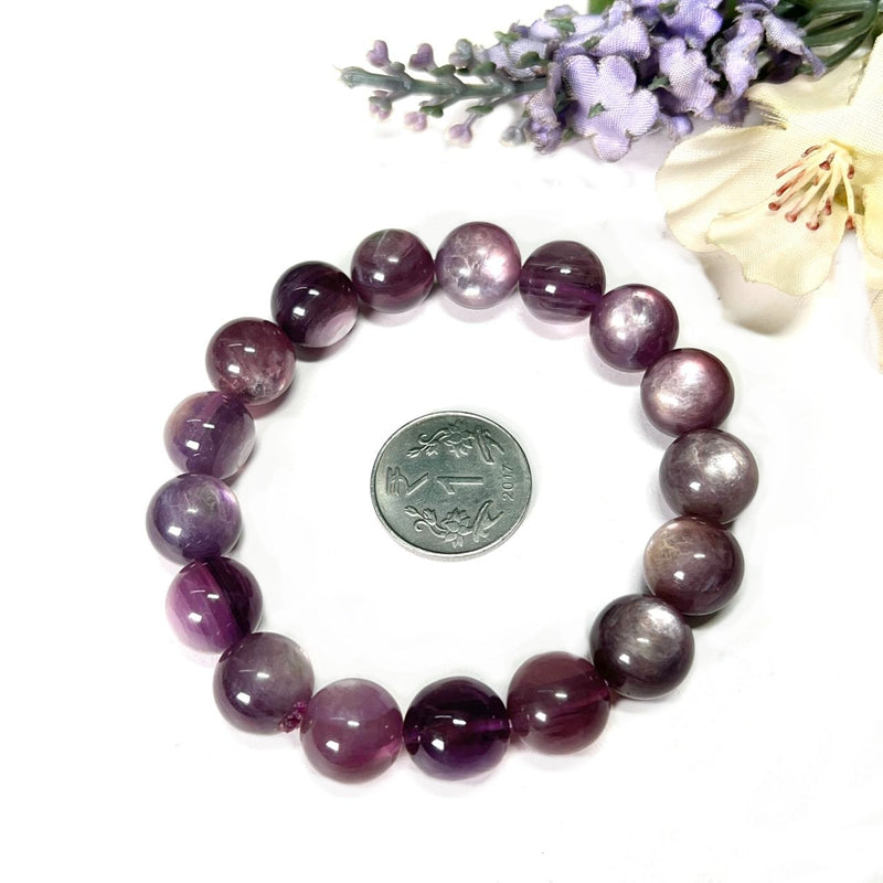 Lepidolite AAA Quality Bracelet (Mediumship & Psychic skills)