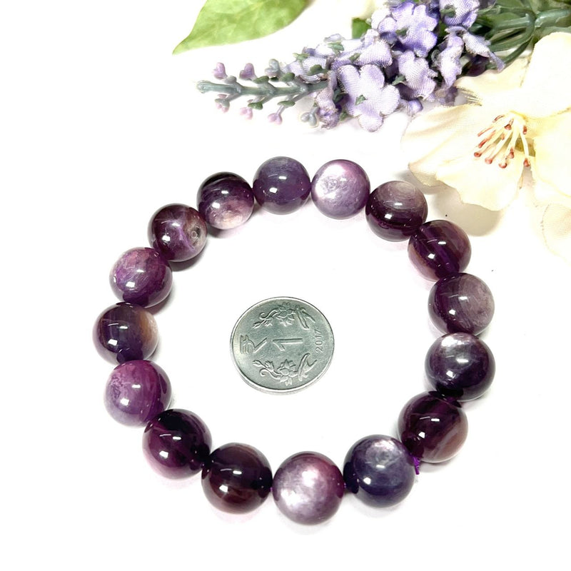 Lepidolite AAA Quality Bracelet (Mediumship & Psychic skills)