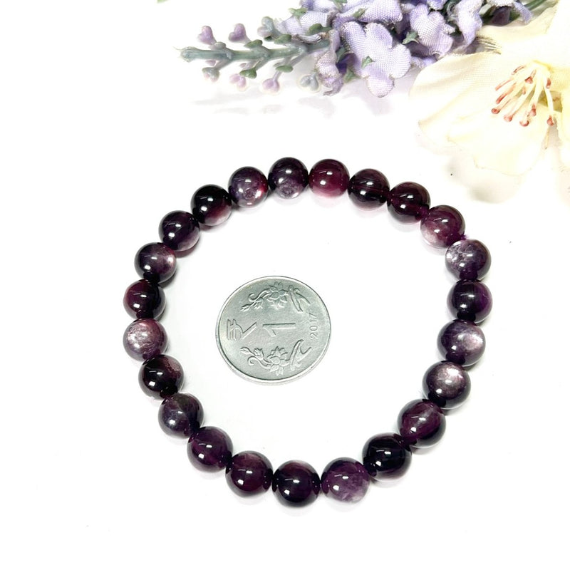 Lepidolite AAA Quality Bracelet (Mediumship & Psychic skills)