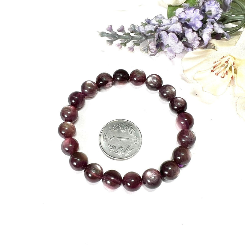 Lepidolite AAA Quality Bracelet (Mediumship & Psychic skills)