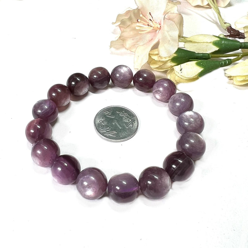 Lepidolite AAA Quality Bracelet (Mediumship & Psychic skills)