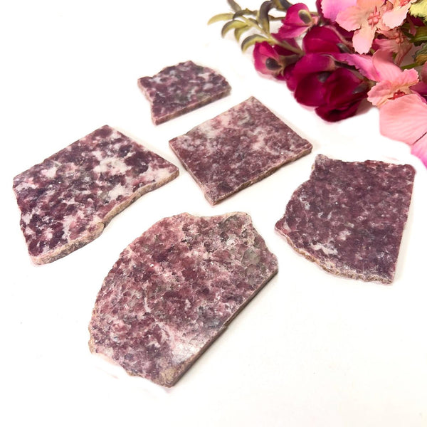 Lepidolite Slice