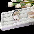 Rough Libyan Desert Glass Rings in Silver