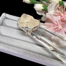 Rough Libyan Desert Glass Rings in Silver