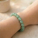 Light Green Aventurine Bracelet (For Luck and Opportunities)