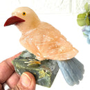 Crystal Love Birds in delightful colors from Peru