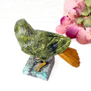 Crystal Love Birds in delightful colors from Peru